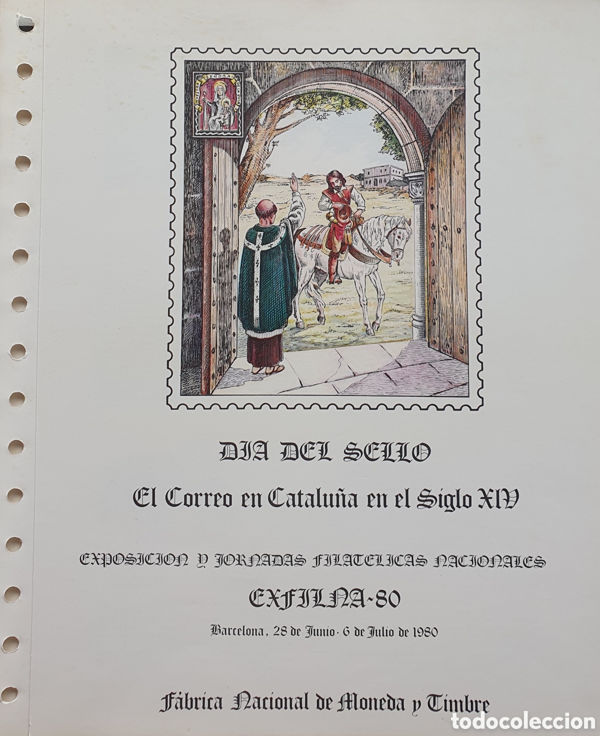 Sellos: Exfilna 80 F.N.M.T. n&uacute;mero 11