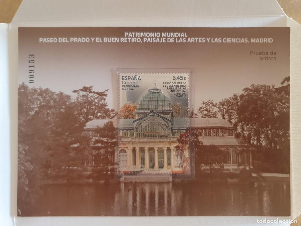 Stamps: PRUEBA OFICIAL ARTISTA SELLO PLATA PATRIMONIO MUNDIAL ESPA&Ntilde;A 2022