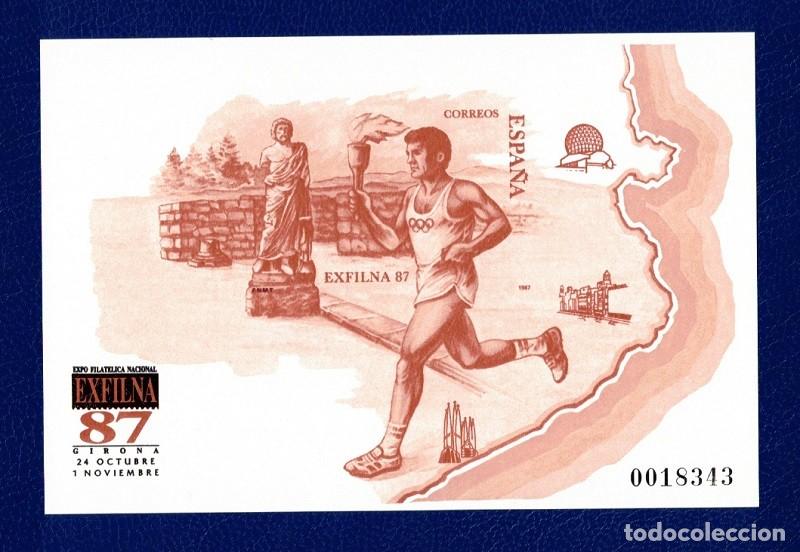 Sellos: ESPA&Ntilde;A. EDIFIL 14* PRUEBA DE LUJO &rdquo; EXFILNA 87 &rdquo;. VALOR DE CAT&Aacute;LOGO 84 &euro;