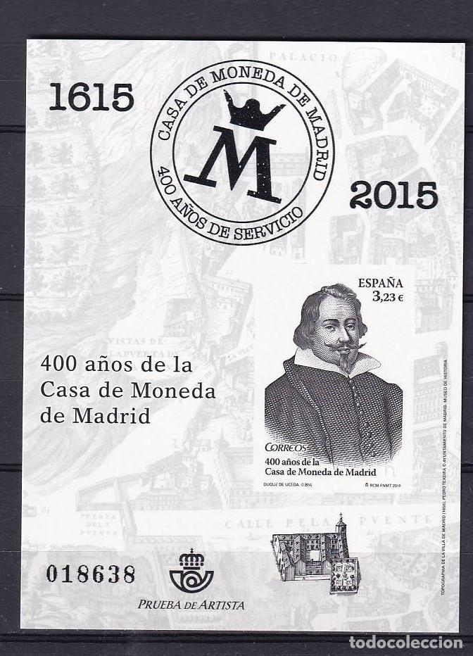 Briefmarken: Sellos Espa&ntilde;a Pruebas de Lujo n 124 en NUEVO perfecto estado