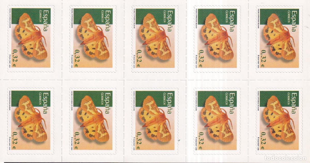 Stamps: Hojita de 10 sellos procedente del carne a&ntilde;o 2009