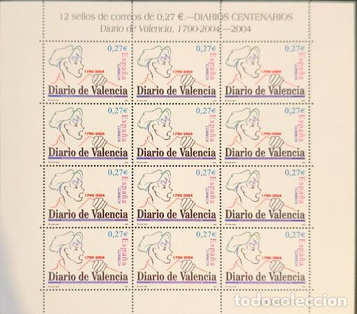 Sellos: Lote: 4 Hojas Bloque Filat&eacute;licas - Espa&ntilde;a 2004 (Exposici&oacute;n Mundial de Filatelia Valencia)
