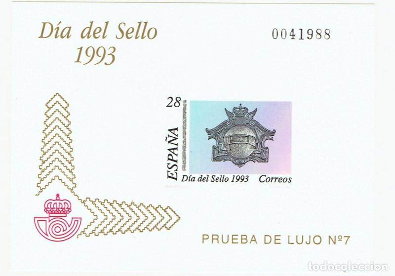 Sellos: FA5979. Prueba oficial, 1993, Dia del Sello