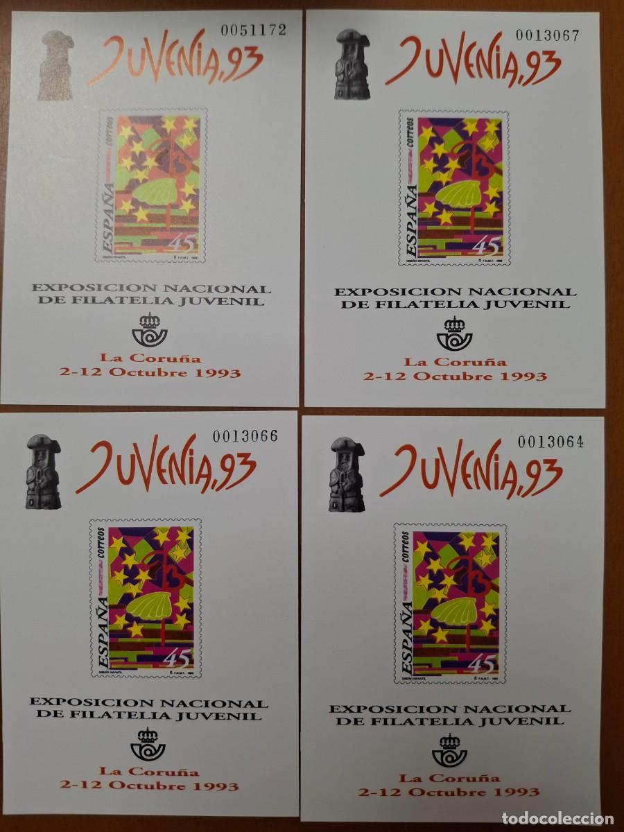 Sellos: SUPER Oferta 4 Pruebas de lujo N&ordm; 30 a&ntilde;o 1993 valor de catalogo 72&euro;
