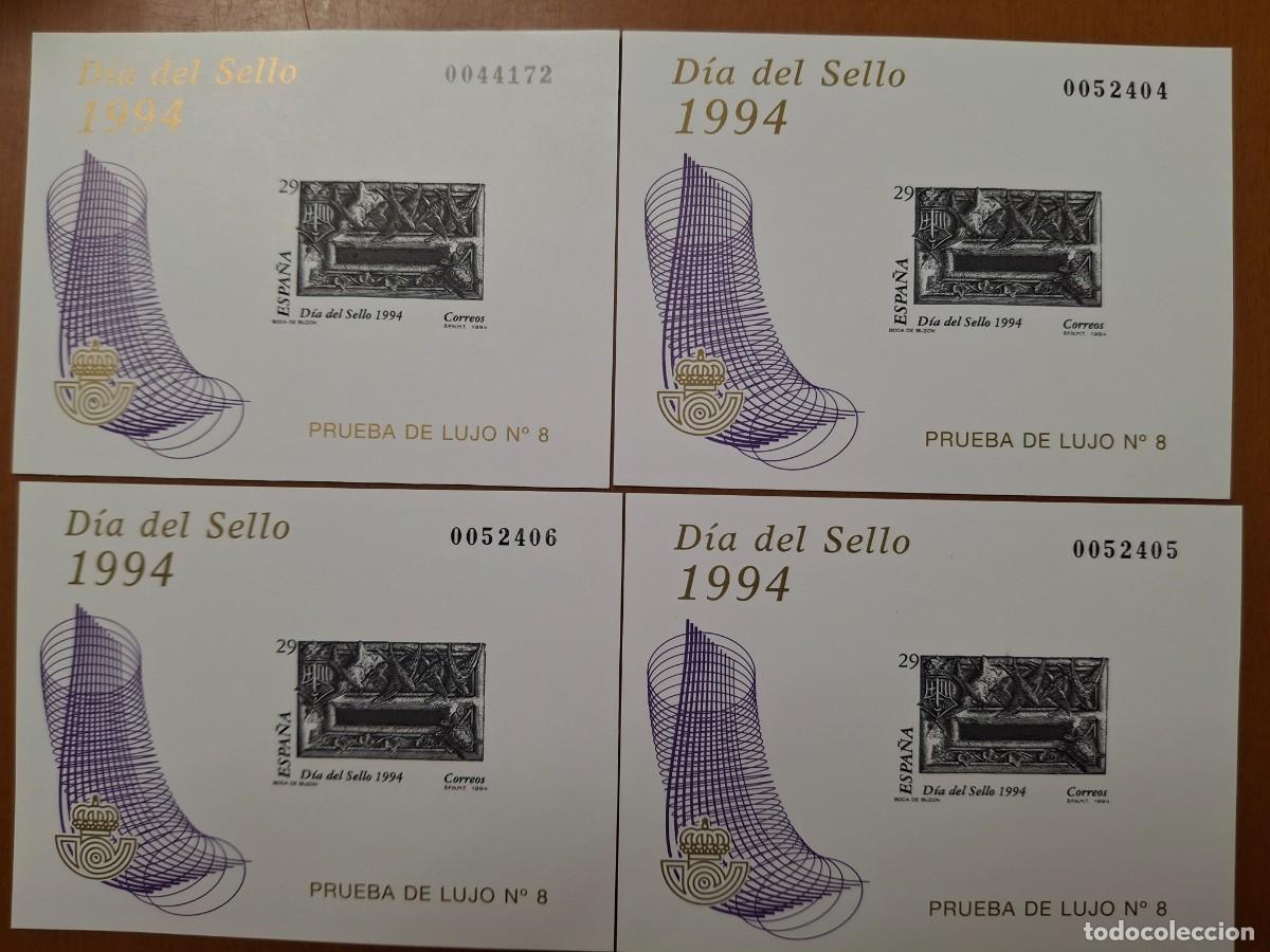 Sellos: SUPER Oferta 4 Pruebas de lujo N&ordm; 31 a&ntilde;o 1994 valor de catalogo 80&euro;