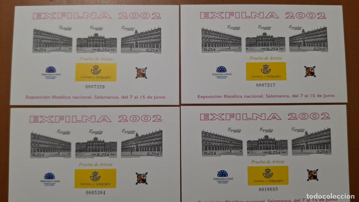 Sellos: SUPER Oferta 4 Pruebas de lujo N&ordm; 78 a&ntilde;o 2002 valor de catalogo 48&euro;