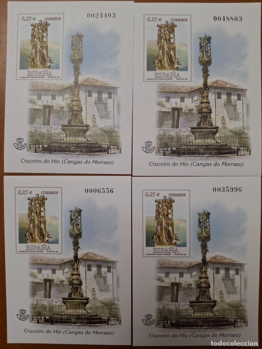 Sellos: SUPER Oferta 4 Pruebas de lujo N&ordm; 79 a&ntilde;o 2002 valor de catalogo 48&euro;