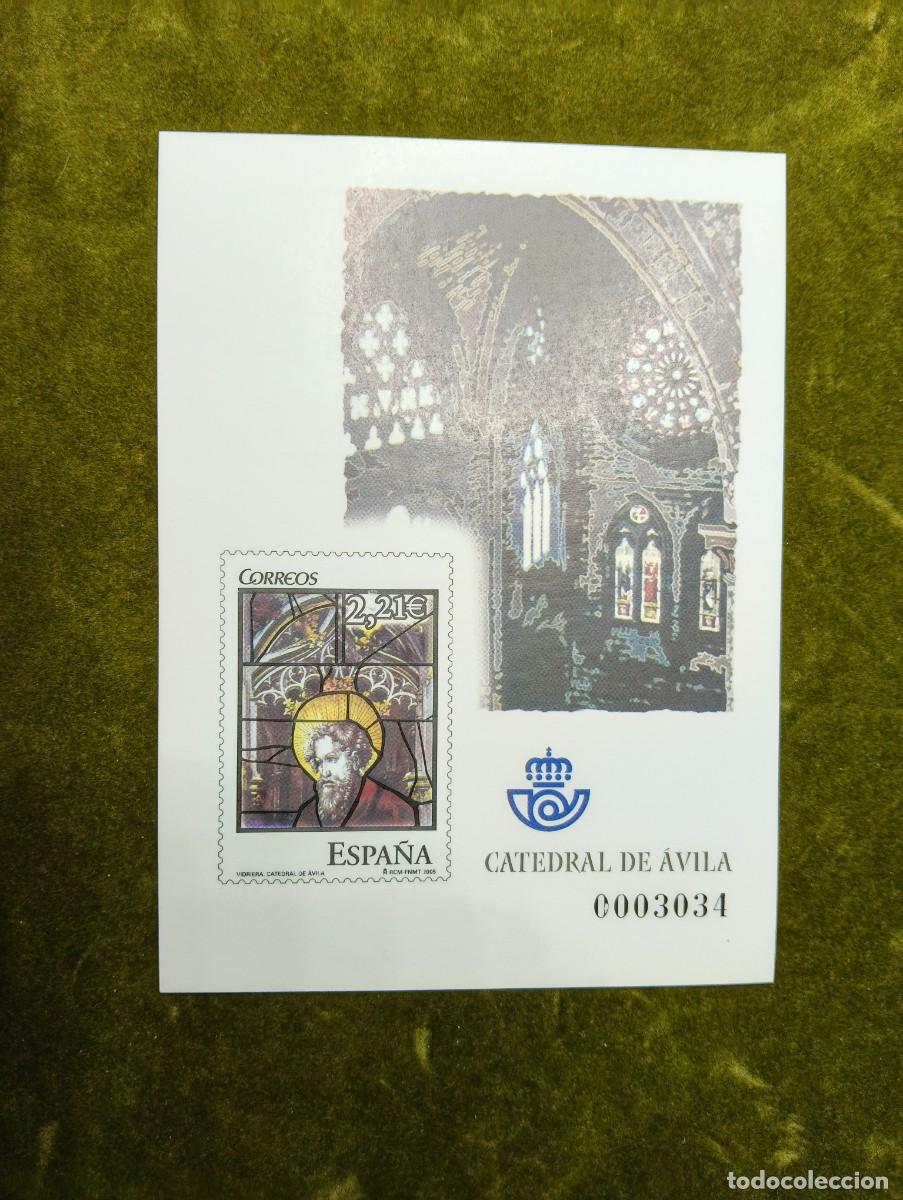Sellos: CORREOS ESPA&Ntilde;A - PRUEBA DE ARTISTA CATEDRAL DE AVILA