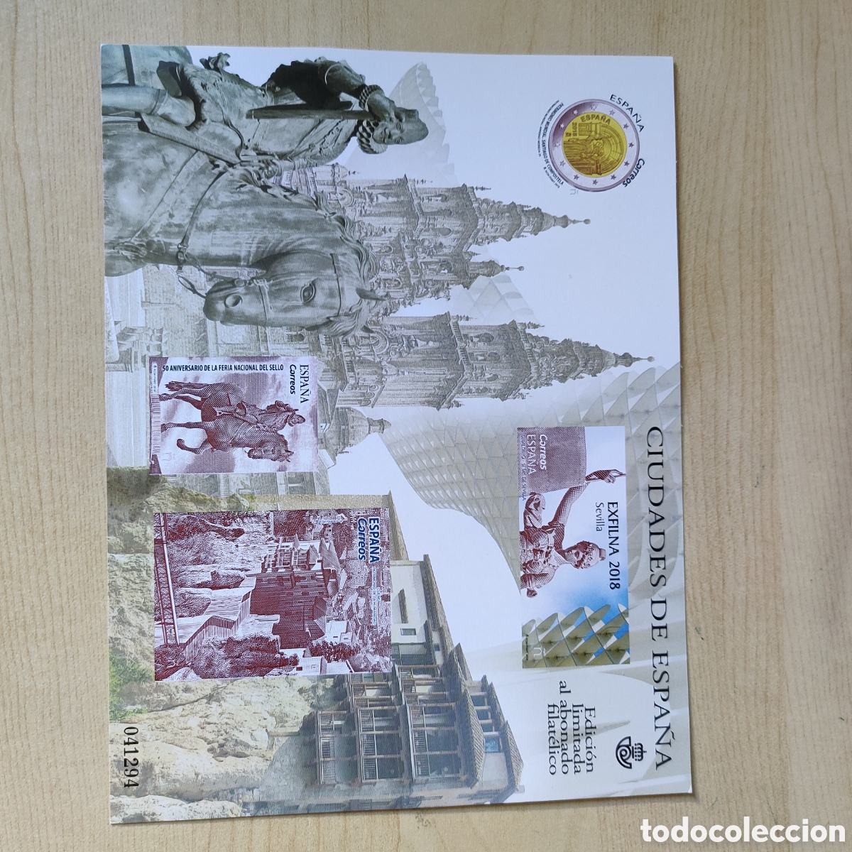 Sellos: Prueba calcogr&aacute;fica edici&oacute;n limitada 2018