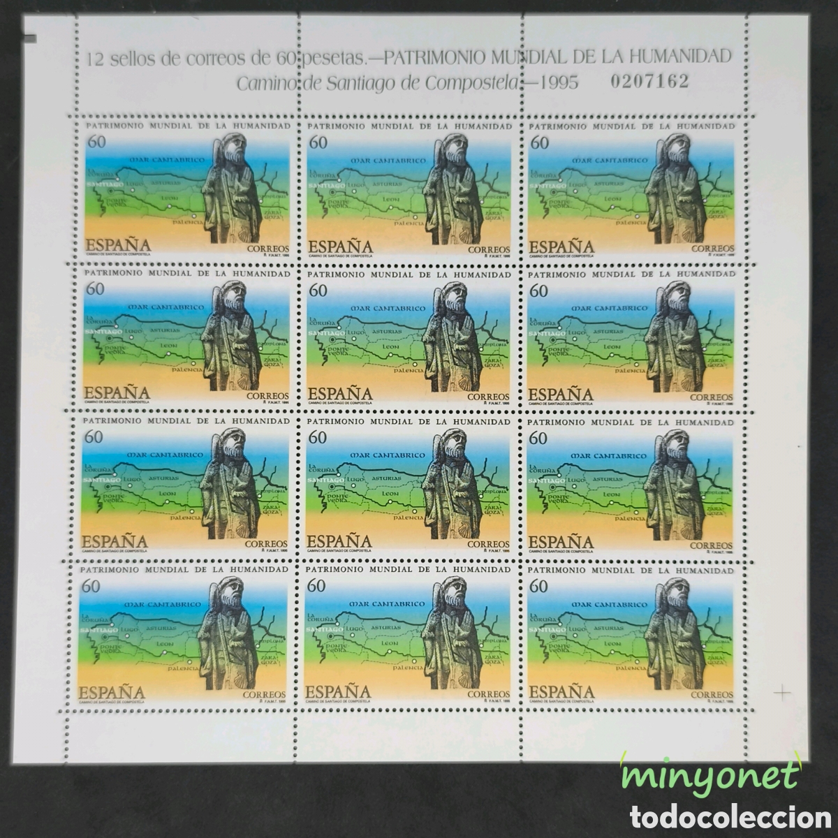 Sellos: Minipliego MP 49 de 1995 - Camino de Santiago