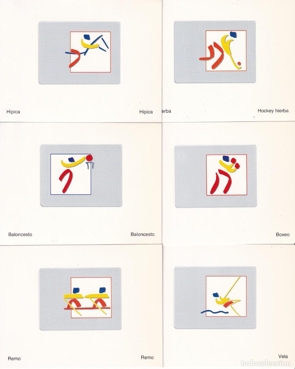Selos: SERIE DE 14 PRUEBAS DE ARTISTA SELLOS OLIMPICOS DE PLATA BARCELONA 92