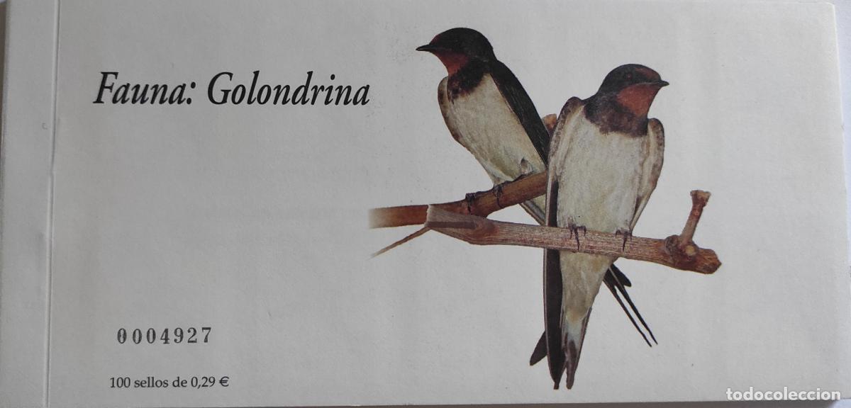 Selos: C6 Sellos Espa&ntilde;a, Carne de 100 sellos 2006 Golondrina valor de catalogo 650,00 euros