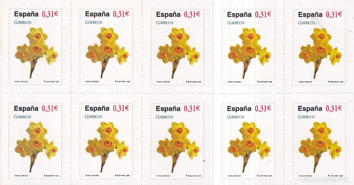 Selos: H20 Hojita de 10 sellos procedente del carne a&ntilde;o 2008