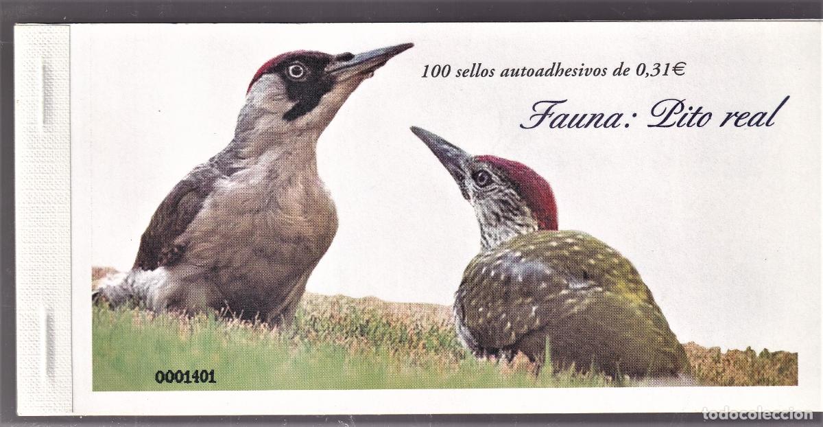 Selos: C17 Sellos Espa&ntilde;a, Carne de 100 sellos 2008 Pito real Valor de catalogo 100,00 euros a facial