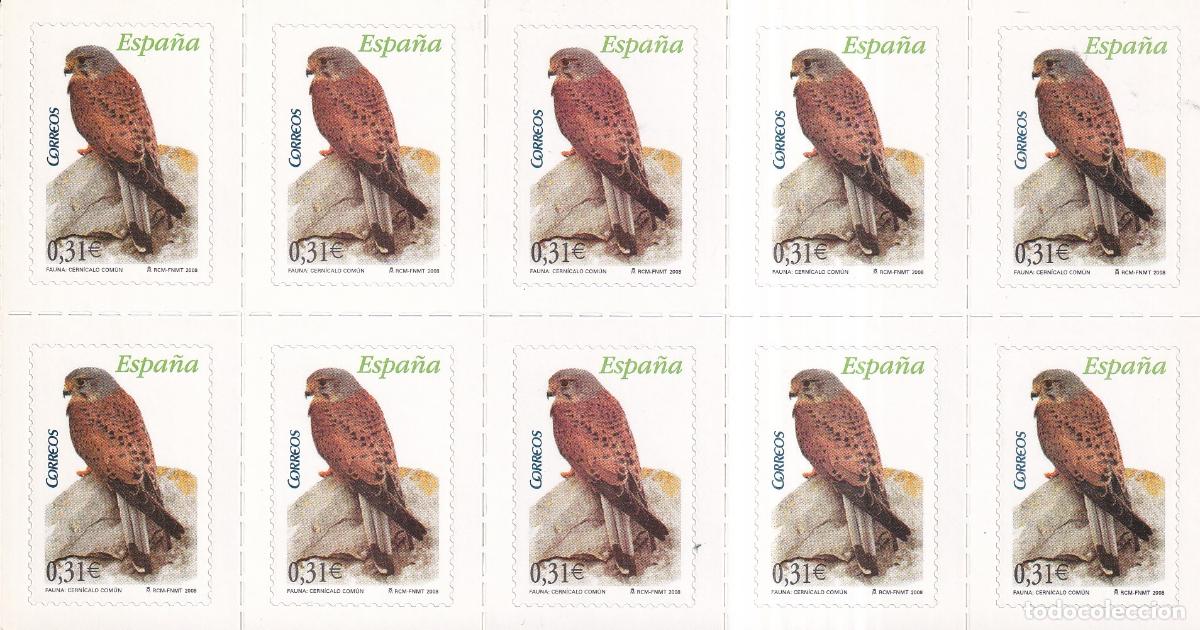 Briefmarken: H18 Hojita de 10 sellos procedente del carne a&ntilde;o 2008