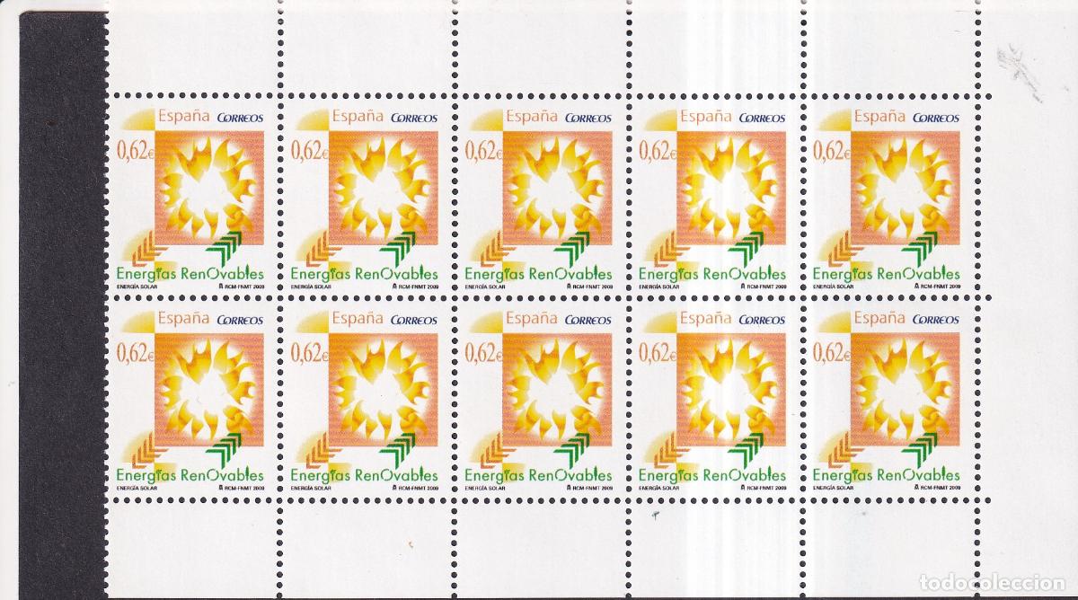Briefmarken: H35 Hojita de 10 sellos procedente del carne a&ntilde;o 2009