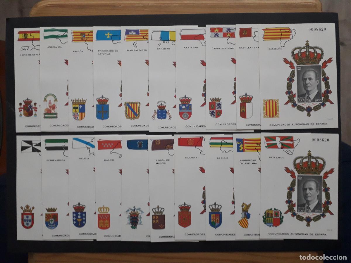 Briefmarken: Sellos Espa&ntilde;a Pruebas de Lujo n 37 / 56 en NUEVO AUTONOMIAS perfecto estado