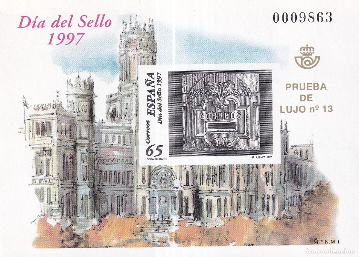 Briefmarken: Sellos Espa&ntilde;a Pruebas de Lujo n 62 en NUEVO perfecto estado
