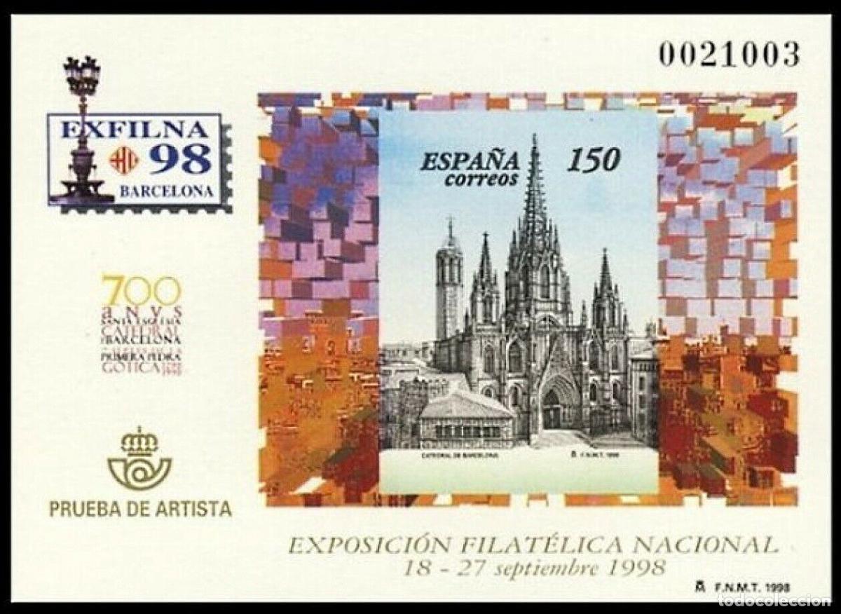 Briefmarken: Sellos Espa&ntilde;a Pruebas de Lujo n 66 en NUEVO perfecto estado