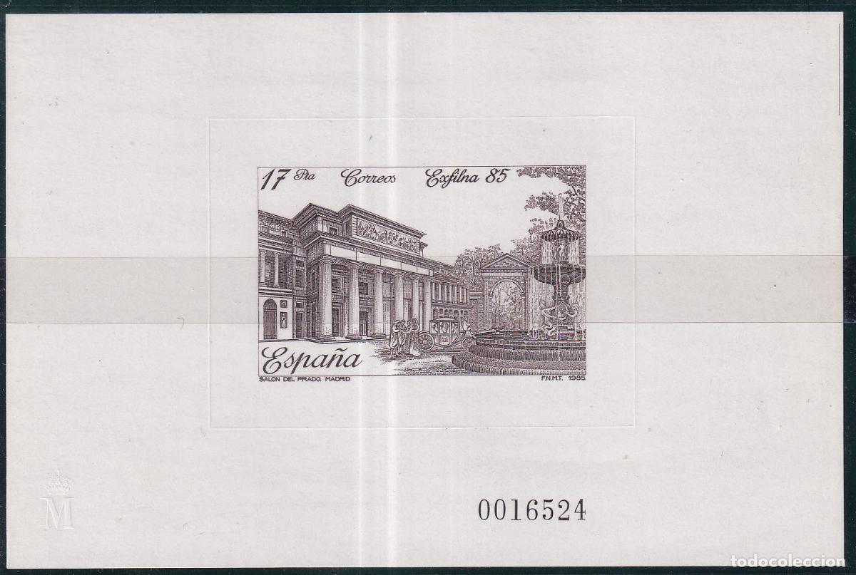 Briefmarken: Sellos Espa&ntilde;a Pruebas de Lujo n 8 en NUEVO perfecto estado