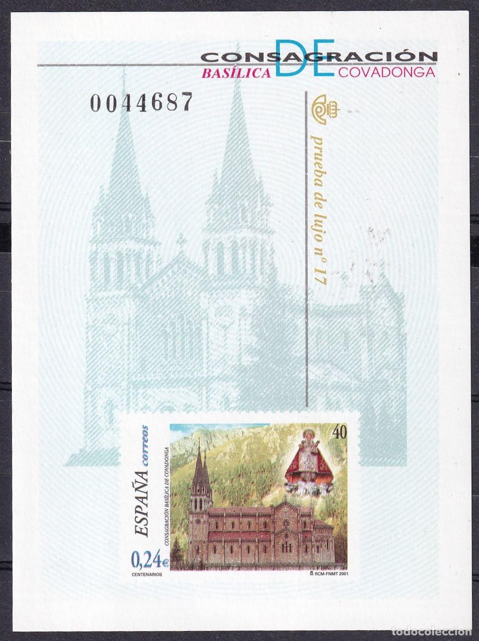 Briefmarken: Sellos Espa&ntilde;a Pruebas de Lujo n 74 en NUEVO perfecto estado