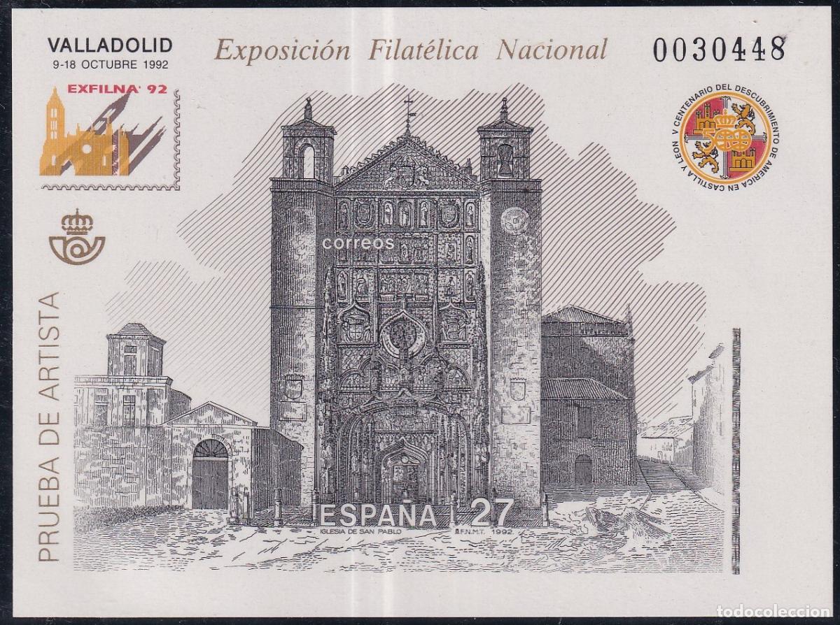 Briefmarken: Sellos Espa&ntilde;a Pruebas de Lujo n 27 en NUEVO perfecto estado