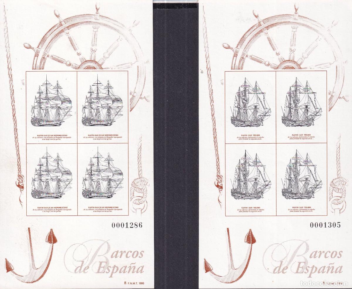 Briefmarken: Sellos Espa&ntilde;a Pruebas de Lujo n 35A-35B en NUEVO perfecto estado