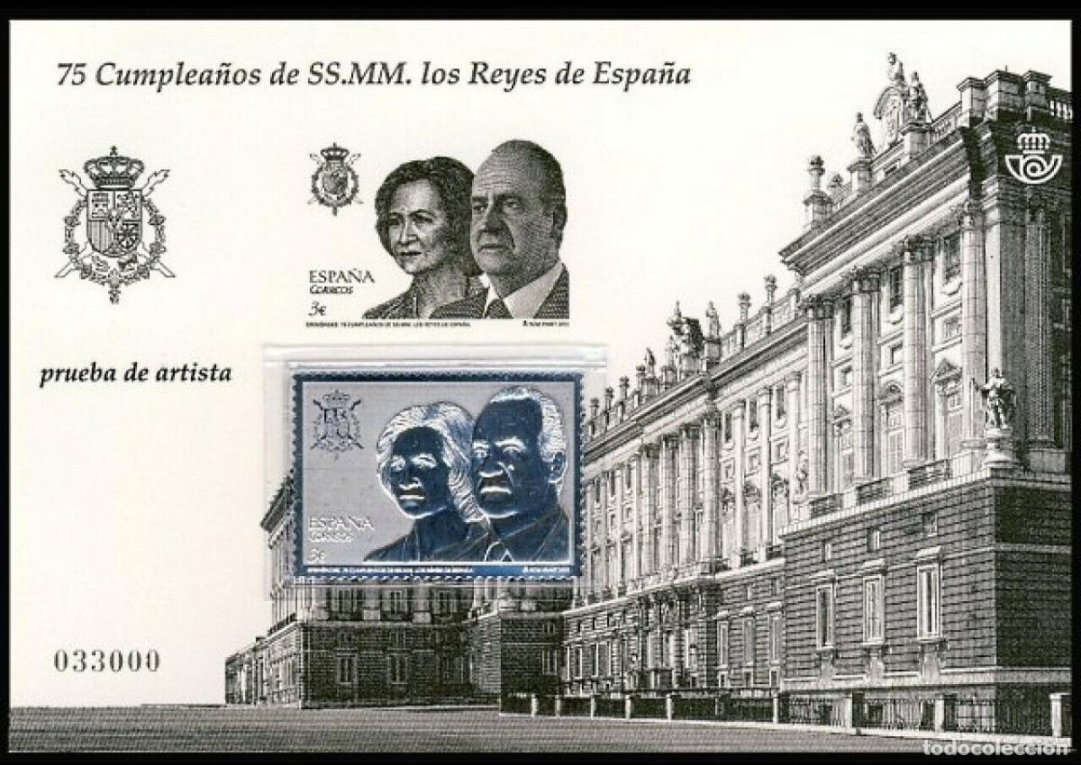 Briefmarken: Sellos Espa&ntilde;a Pruebas de Lujo n 114 en NUEVO perfecto estado
