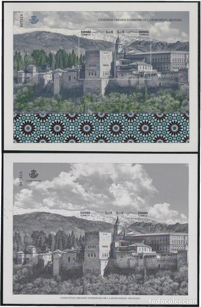 Briefmarken: Sellos Espa&ntilde;a Pruebas de Lujo n 134 / 135 en NUEVO perfecto estado