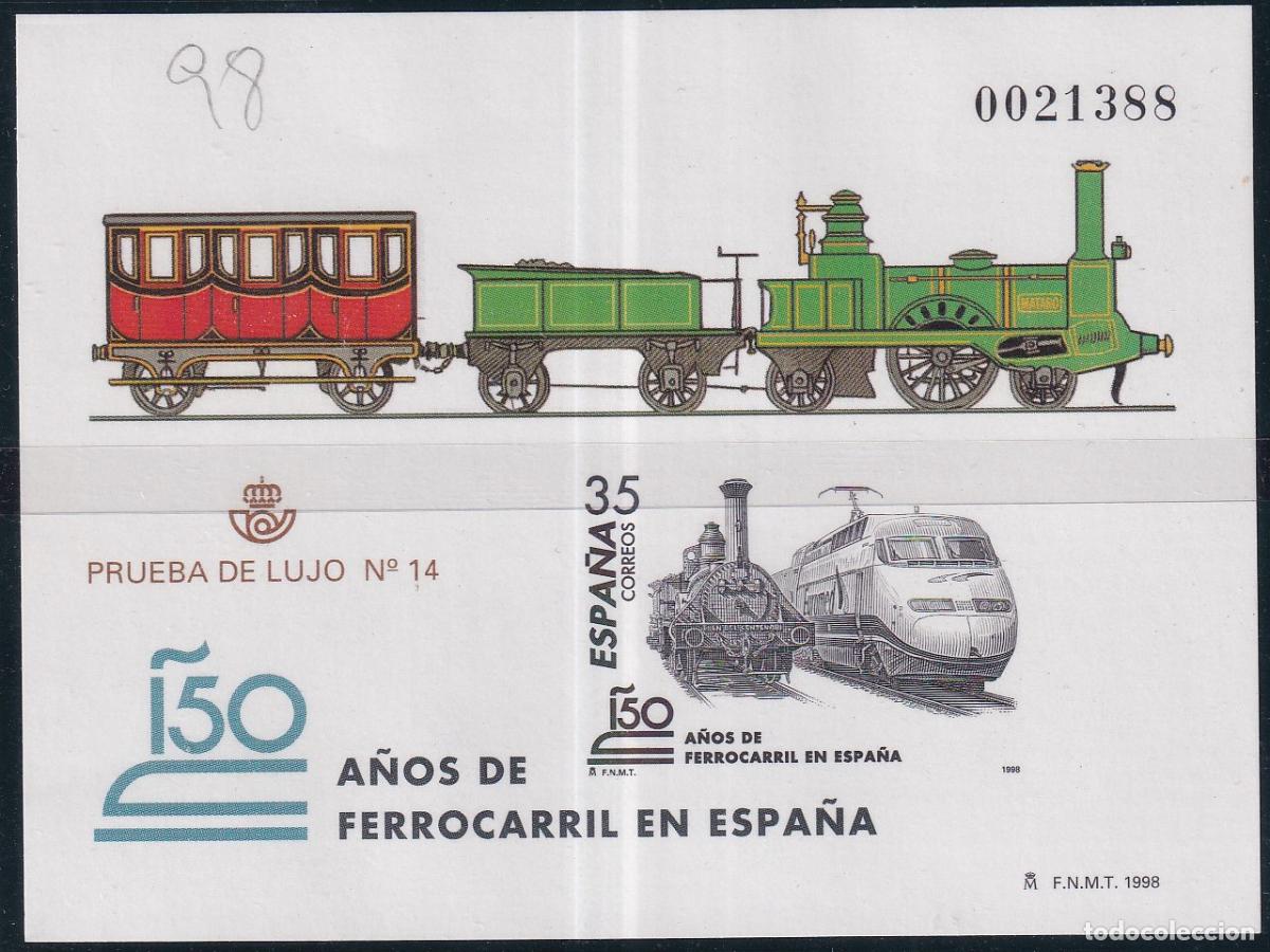 Briefmarken: Sellos Espa&ntilde;a Pruebas de Lujo n 67 en NUEVO perfecto estado