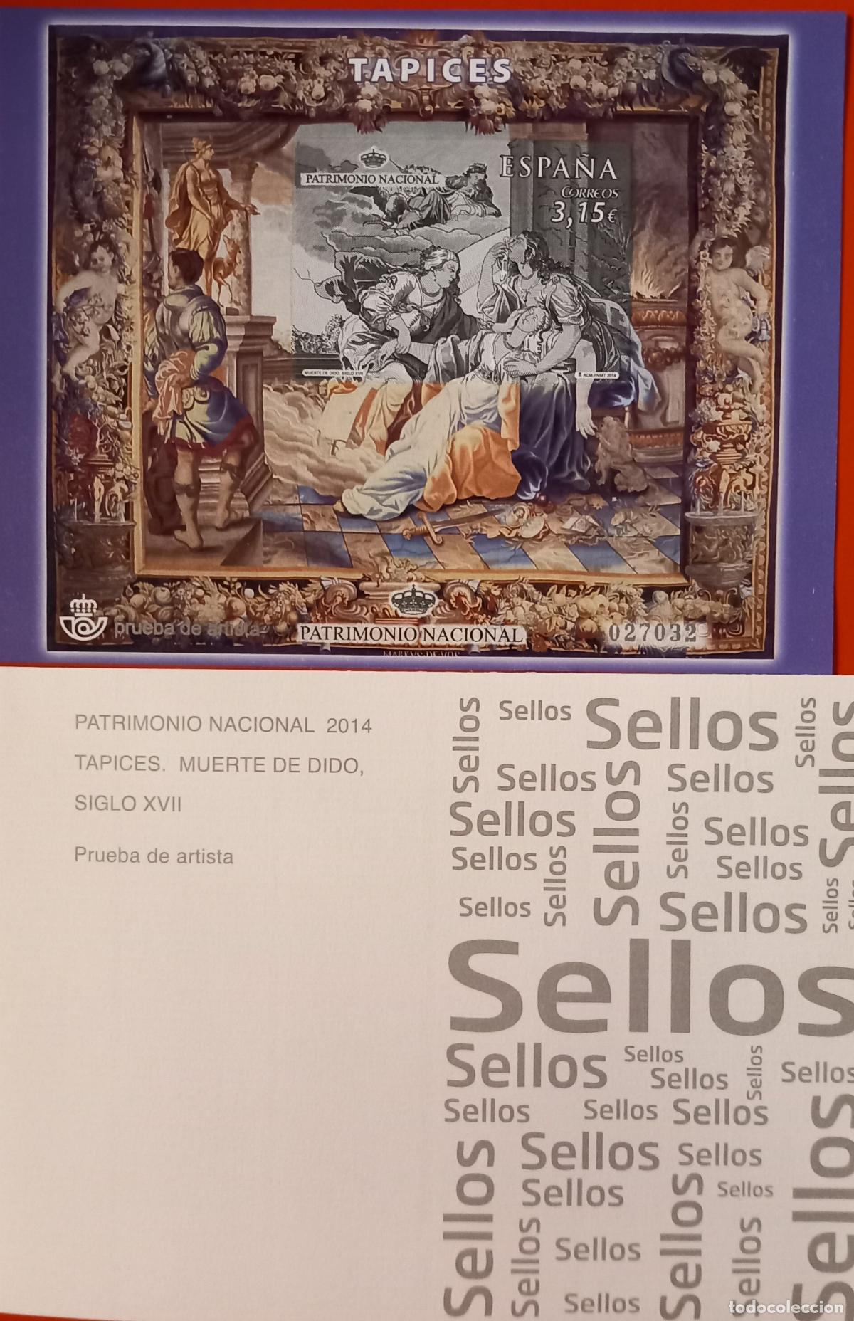 Briefmarken: Sellos Espa&ntilde;a Pruebas de Lujo n 119 con carpetilla en NUEVO perfecto estado