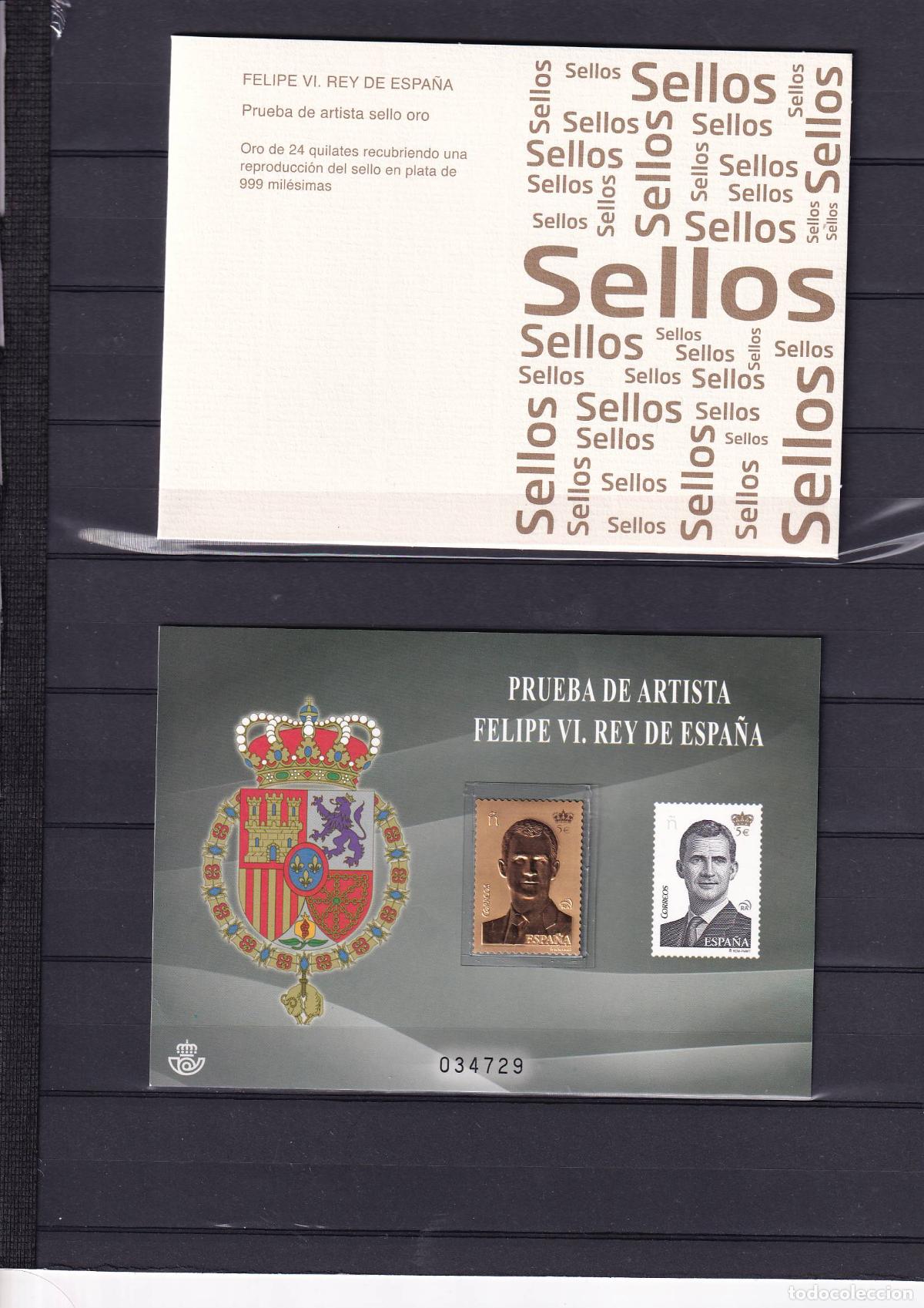 Briefmarken: Sellos Espa&ntilde;a Pruebas de Lujo n 120 con carpetilla en NUEVO perfecto estado