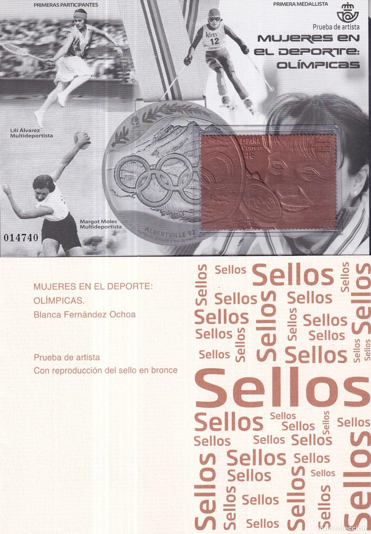 Briefmarken: Sellos Espa&ntilde;a Pruebas de Lujo n 147 con carpetilla en NUEVO perfecto estado