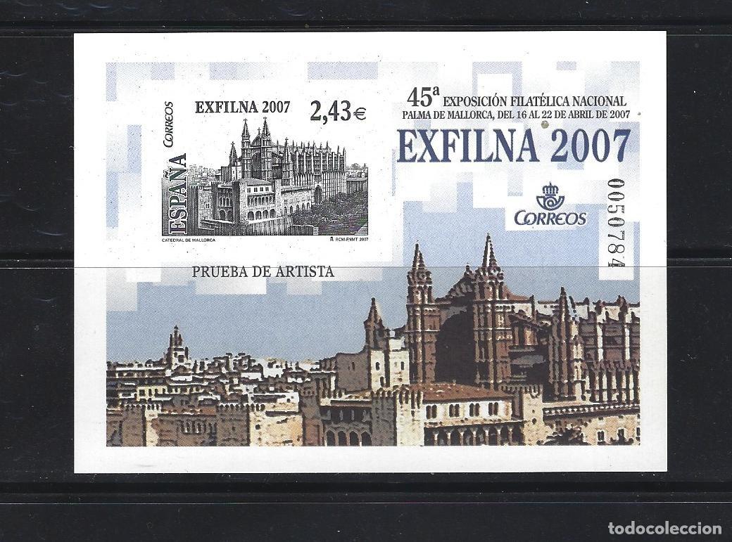 Sellos: ESPA&Ntilde;A 2 CENTENARIO PRUEBA F.N.M.T. 2007 N&ordm; 94 EXFILNA 2007
