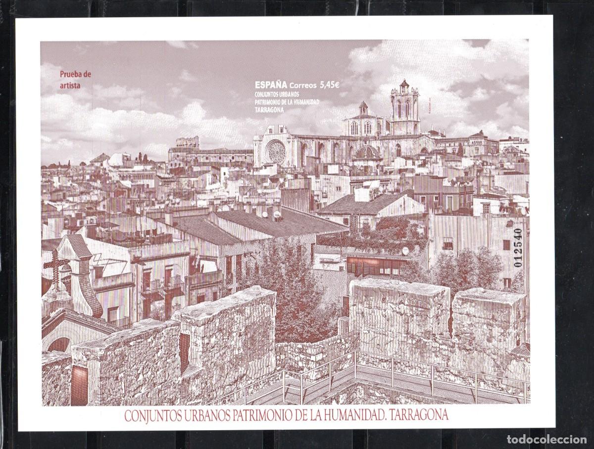 Briefmarken: PRUEBA DE LUJO N&ordm; 150 PATRIMONIO DE LA HUMANIDAD TARRAGONA