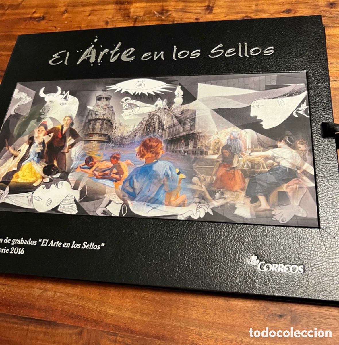 Briefmarken: Grabados El Arte en los sellos Serie I Correos 2016