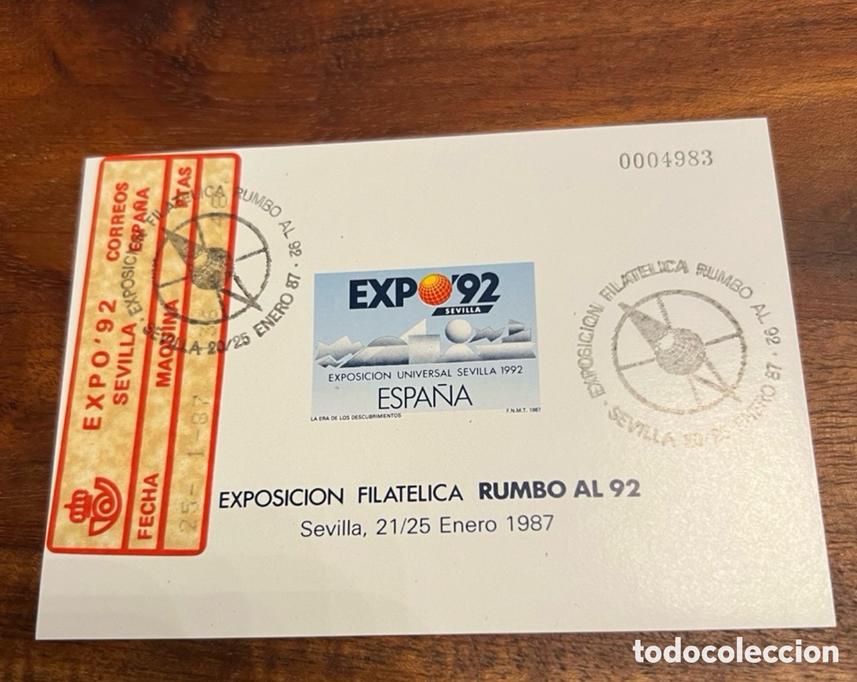 Briefmarken: Prueba de Lujo Edifil 11 matasellada