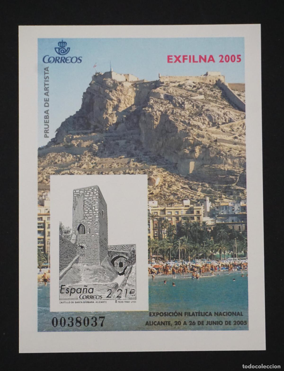 Briefmarken: Prueba oficial n&ordm; 90 Exfilna 2005