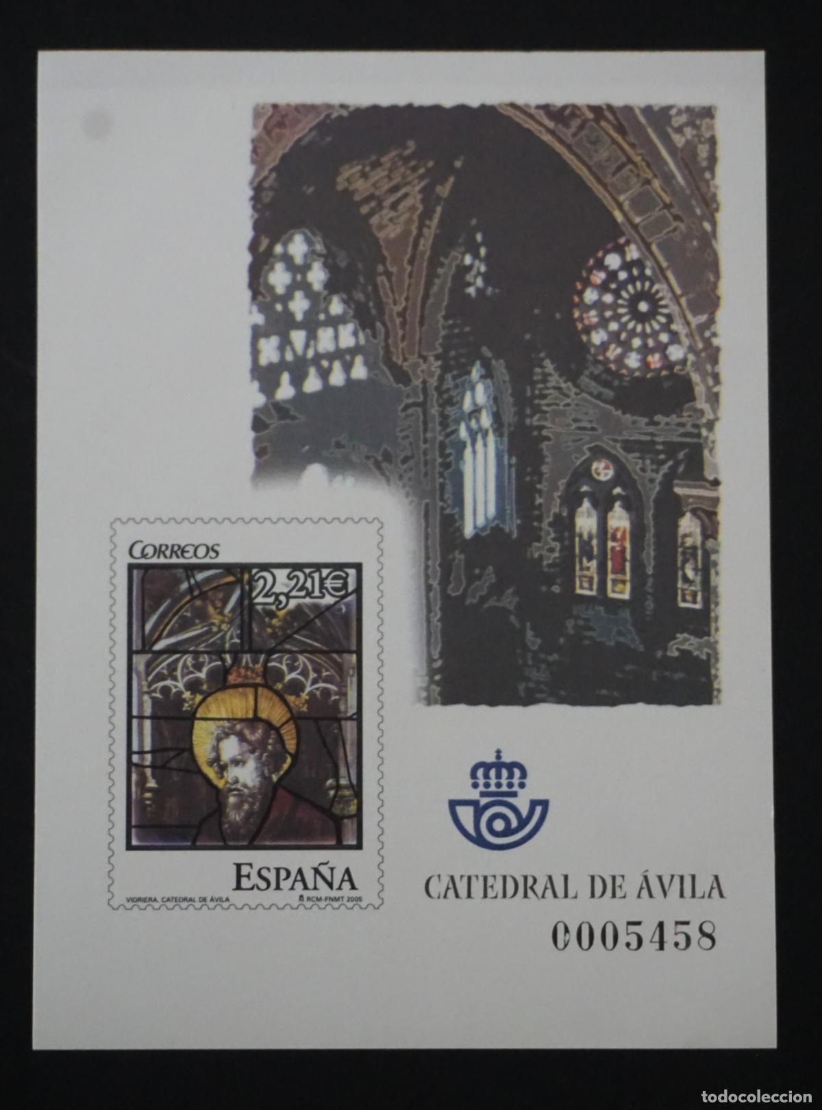 Briefmarken: Prueba oficial n&ordm; 91 Catedral de &Aacute;vila