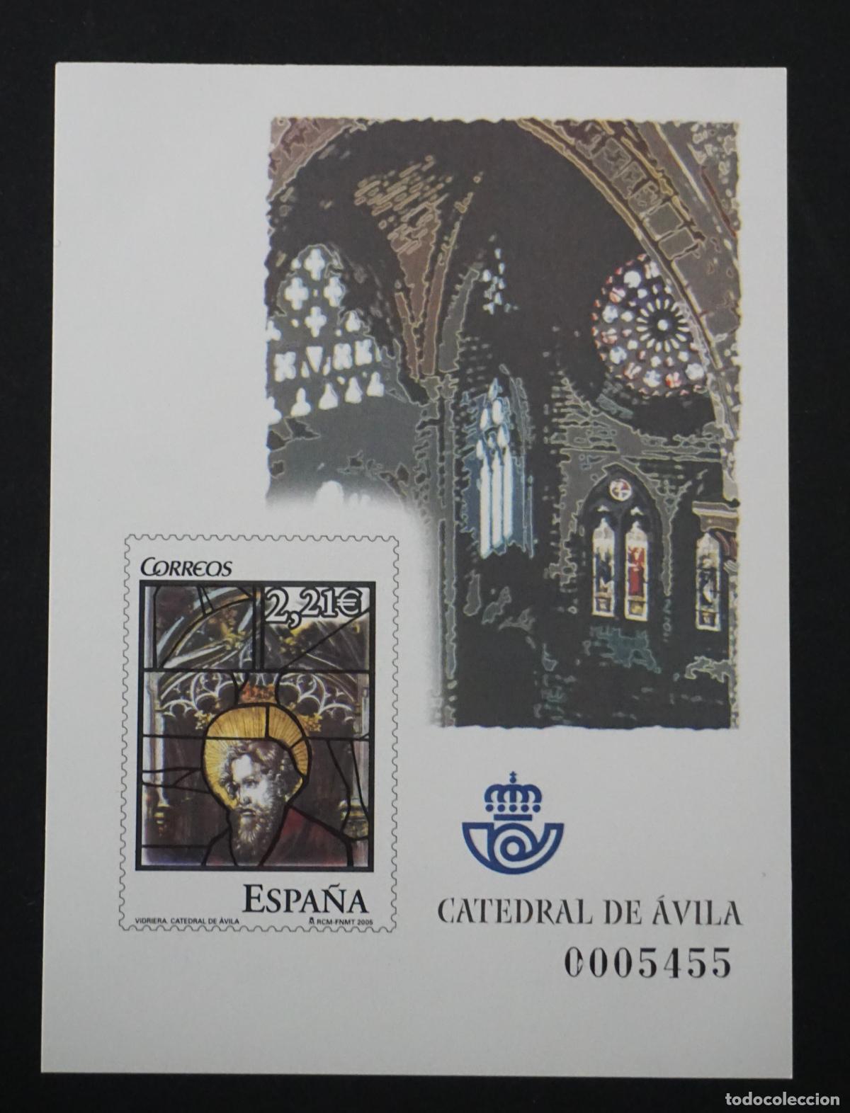 Briefmarken: Prueba oficial n&ordm; 91 Catedral de &Aacute;vila