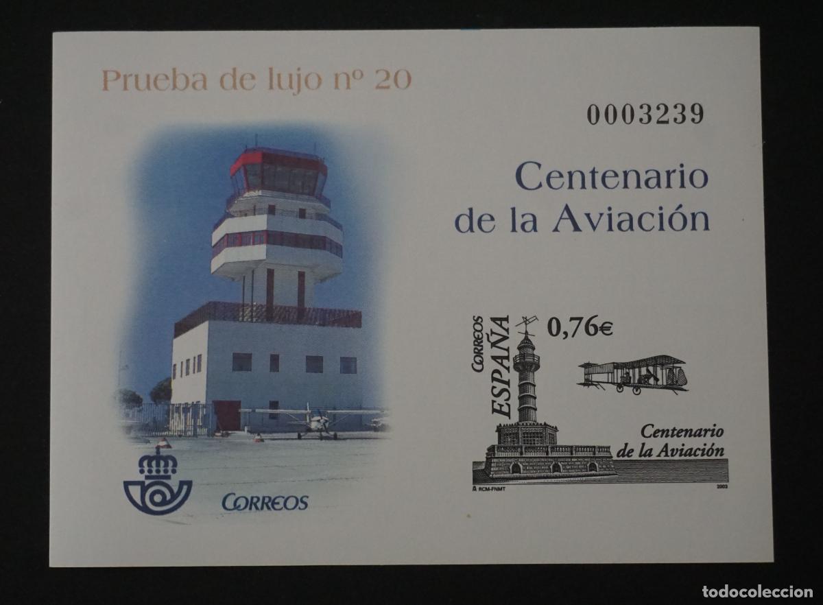 Briefmarken: Prueba oficial n&ordm; 82. Centenario de la aviaci&oacute;n