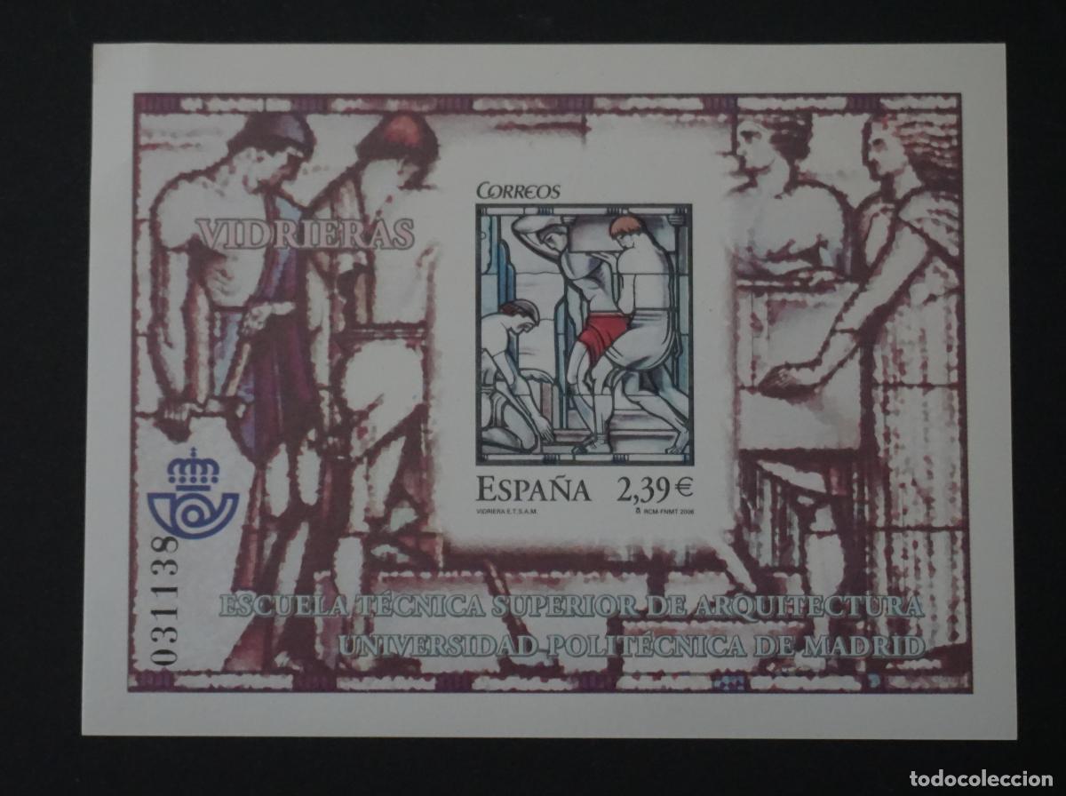 Briefmarken: Prueba oficial n&ordm; 93. Vidrieras