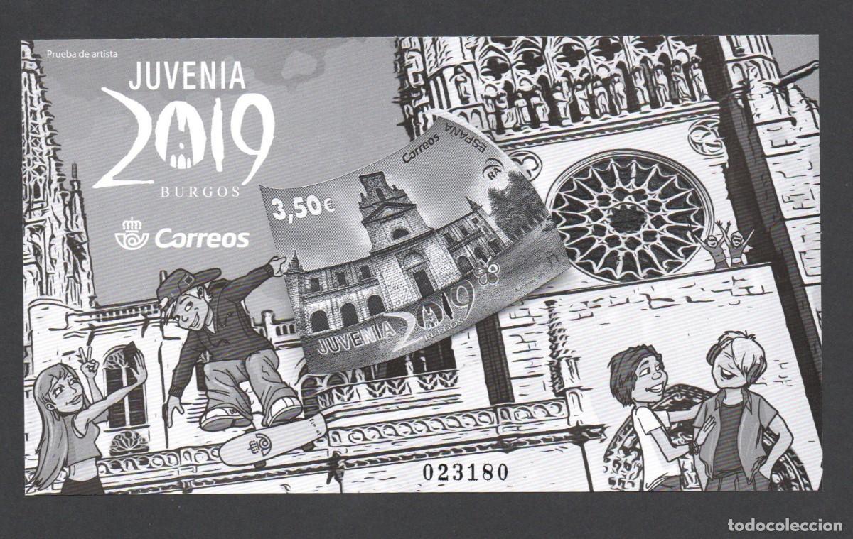 Sellos: PRUEBA DE LUJO 142** JUVENIA BURGOS 2019
