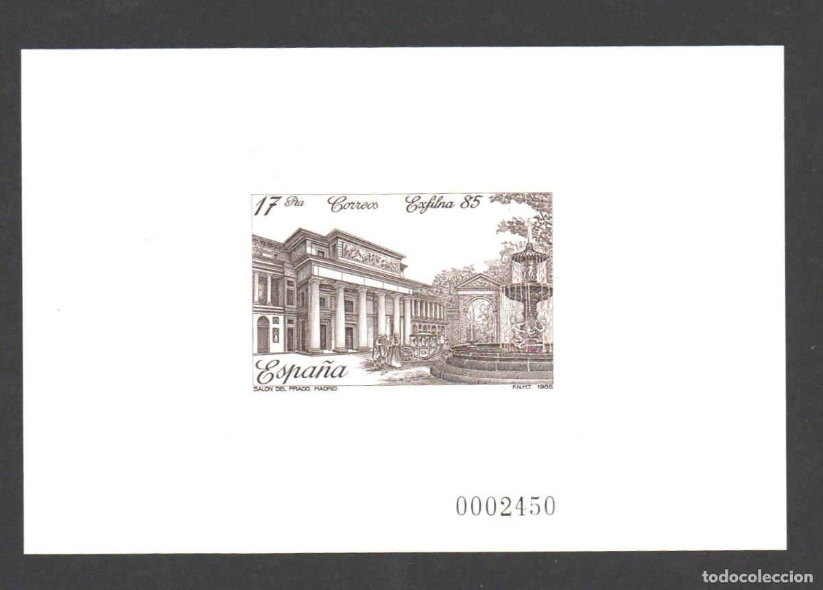Briefmarken: PRUEBA DE LUJO 8** EXFILNA 85 MADRID