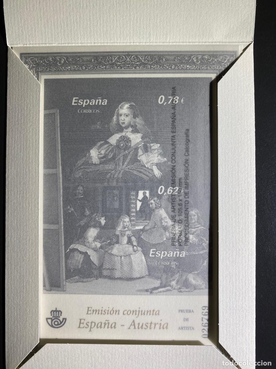 Sellos: Espa&ntilde;a prueba oficial 99 Velazquez 2009