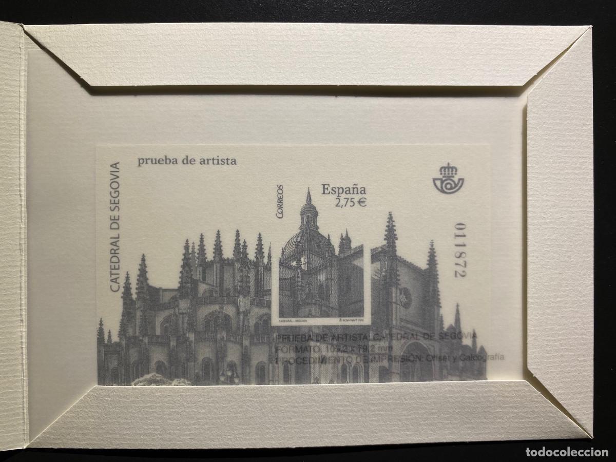 Sellos: Espa&ntilde;a prueba oficial 102 Catedral de Segovia 2010