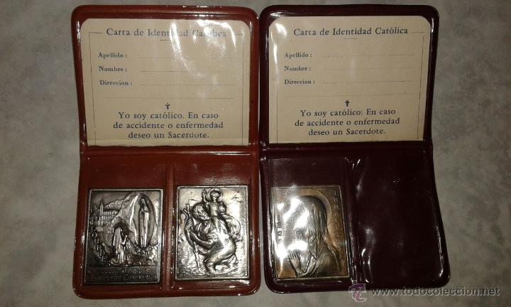 Sellos: 3 SELLOS RELIGIOSOS PLATA - Foto 2