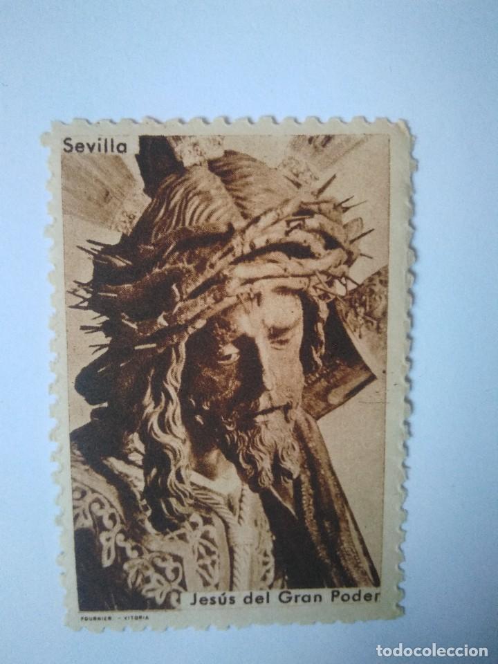 Sellos: JES&Uacute;S DEL GRAN PODER.  SEVILLA. - Foto 1