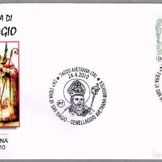 Sellos: MATASELLOS RELIGION - MEDICINA - SAN BLAS. AVETRANA, ITALIA, 2010