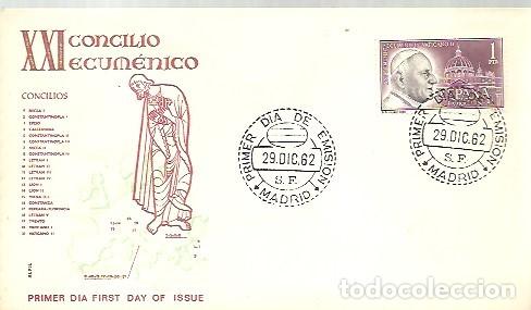 Sellos: FDC ESPA&Ntilde;A 1962 - Foto 1
